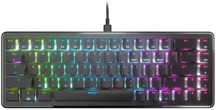 Amazon.com: Roccat Vulcan II Mini–65% Optical PC Gaming Keyboard
