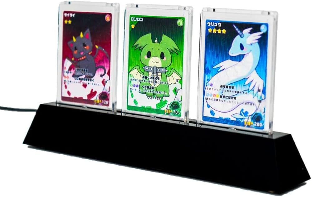 Amazon.co.jp: THANKO トレカ御三家LEDショーケース HLLECASBK