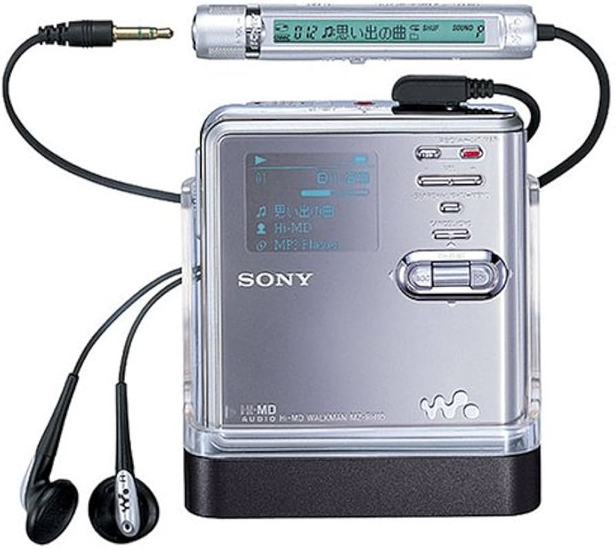 Amazon.co.jp: SONY Hi-MDウォークマン シルバー [MZ-RH10S] : 楽器