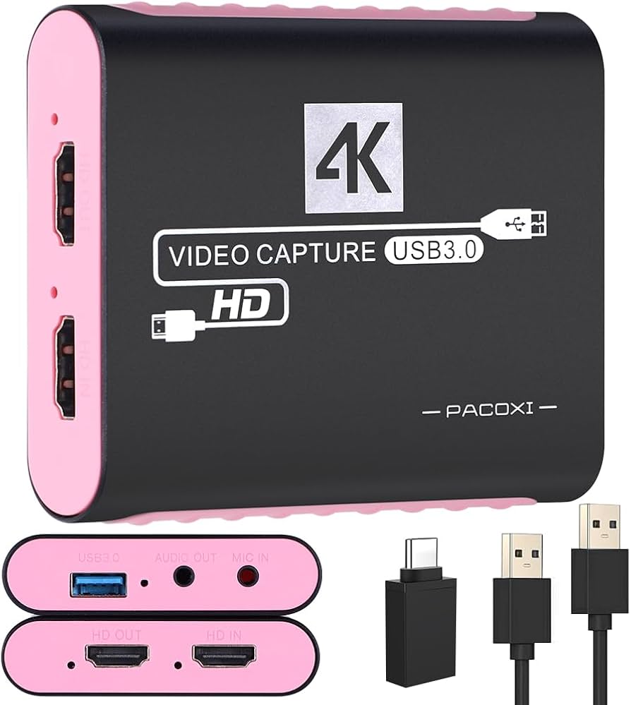 Amazon.co.jp: USB 3.0 ビデオキャプチャーボード switch対応（4K30FPS
