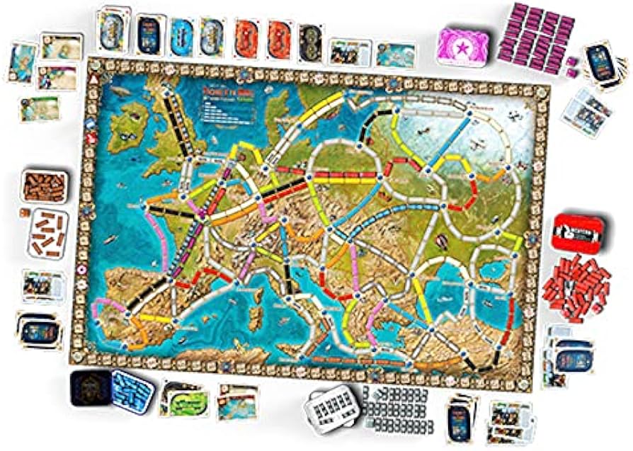 Amazon.co.jp: ホビージャパン チケット・トゥ・ライド:ヨーロッパ 15