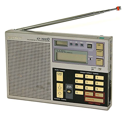Amazon.co.jp: SONY ICF-7600D FM/LW/MW/SW PLL SYNTHESIZED RECEIVER
