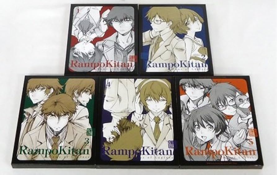 Amazon.co.jp: 乱歩奇譚 Game of Laplace 完全生産限定版 全5巻セット