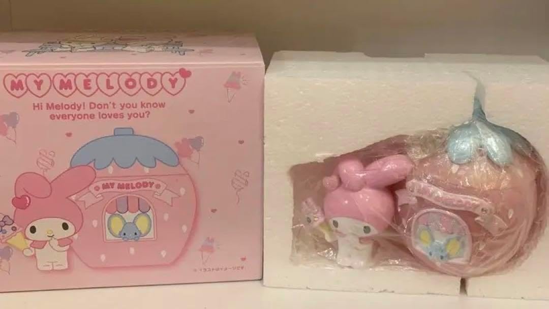 サンリオ マイメロ イチゴ型小物入れ&メラミンコップセット 楽天市場