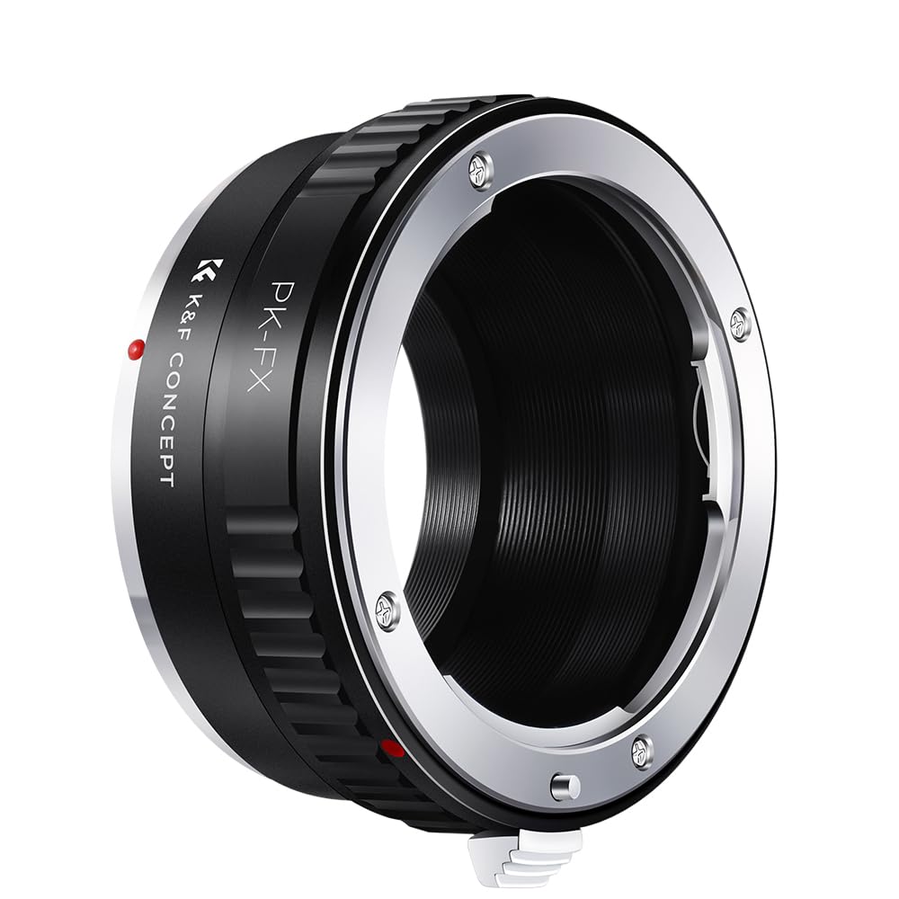 Amazon.com : K&F Concept Lens Mount Adapter Pentax PK Lens to Fuji