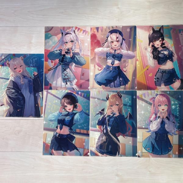 Amazon.co.jp: ホロ・ライブ ローソン コラボ キャンペーン 第6弾 A4