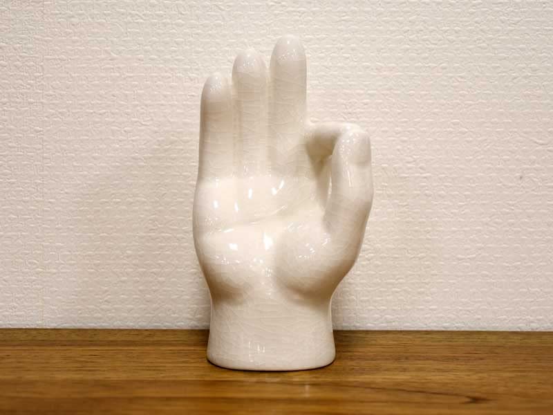 Amazon.co.jp: ハンドオブジェ 3点セット ピース Peace OK オーケー