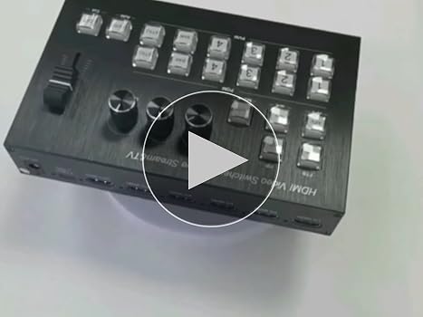 Amazon.com: Video Mixer Switcher 4K 4HDMI Input 2HDMI Output Multi