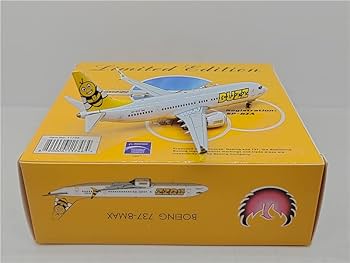 Amazon | Phoenix 1/400 完成品 FOR Buzz For Boeing 737 MAX 8 SP-RZA