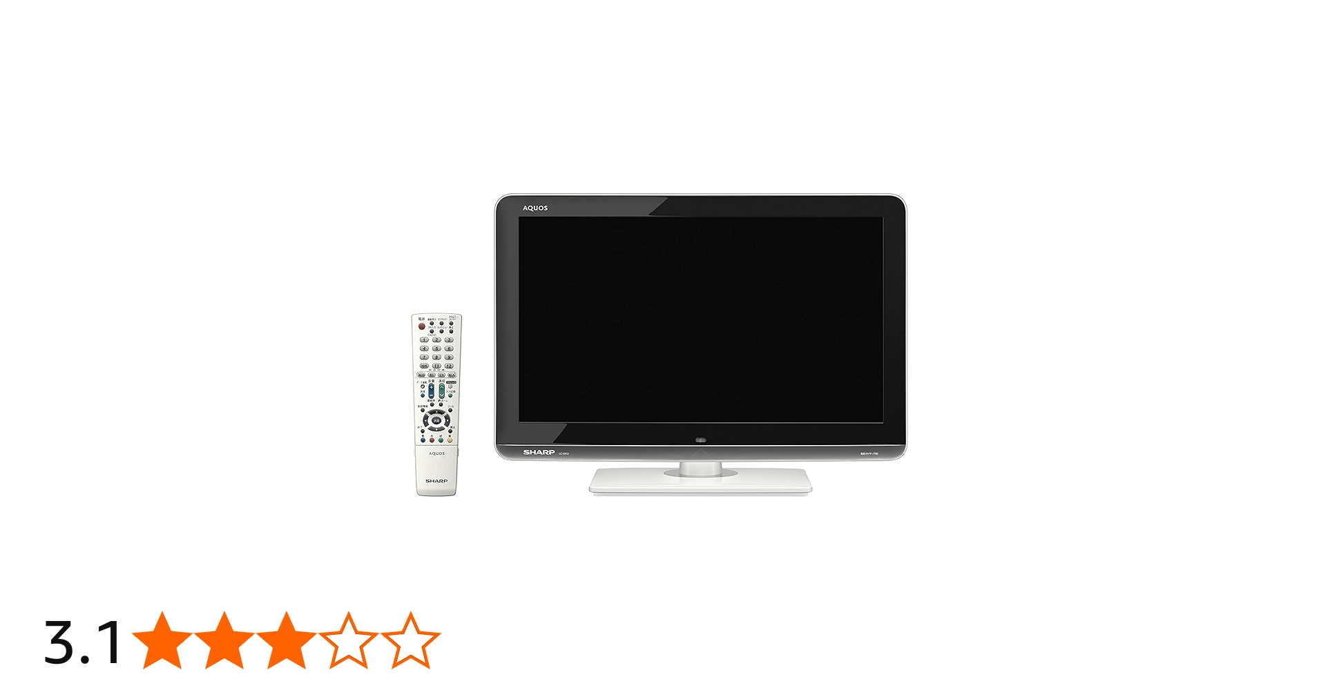 Amazon | シャープ 19v型 ハイビジョン 液晶テレビ ホワイト AQUOS LC