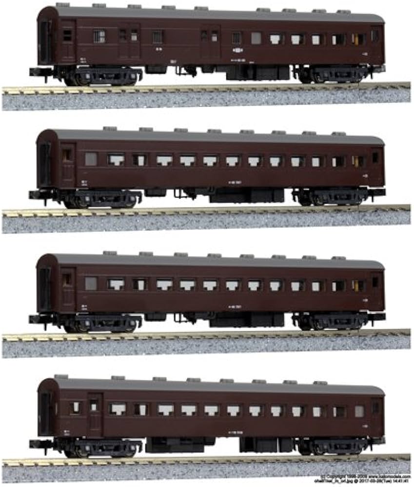 Amazon | KATO Nゲージ オハ61系 客車 4両セット 特別企画品 10-1370
