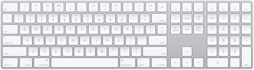 Amazon.co.jp: Apple Magic Keyboard(テンキー付き)- 英語(US