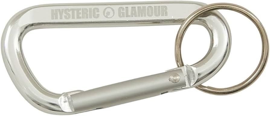 Amazon.co.jp: HYSTERIC GLAMOUR CIRCLE GIRL カラビナ M シルバー