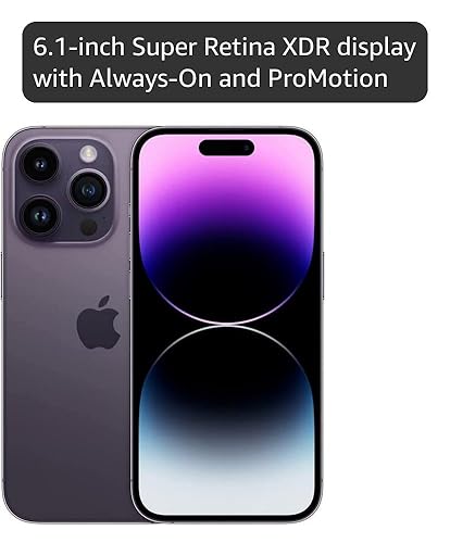 Amazon.com: Apple iPhone 14 Pro, 128GB, Deep Purple - Unlocked