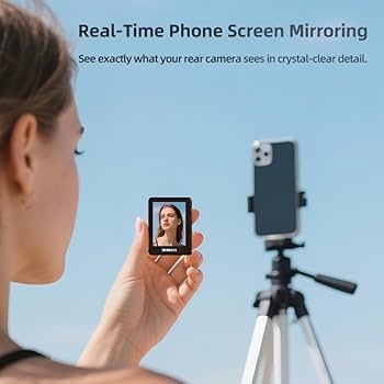 Amazon.co.jp: SHIMBOL Vlogセルフィーモニター画面 CP5 Mini 2 iPhone