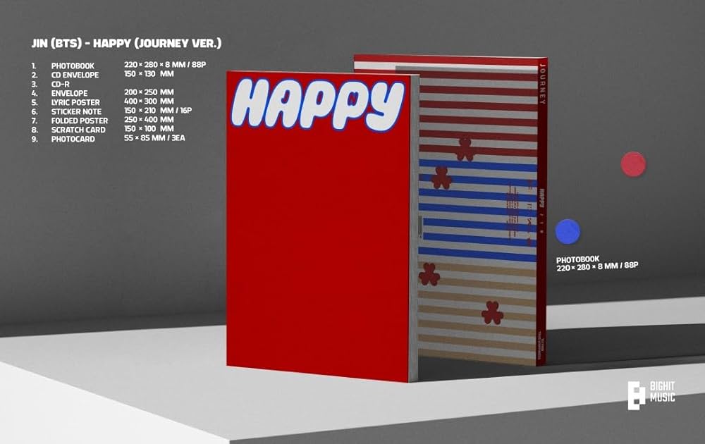 Amazon.co.jp: JIN [Happy]（韓国盤）: ミュージック