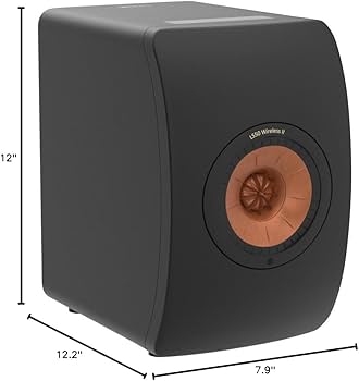 Amazon.com: KEF LS50 Wireless II Powered Bookshelf Speakers - Pair