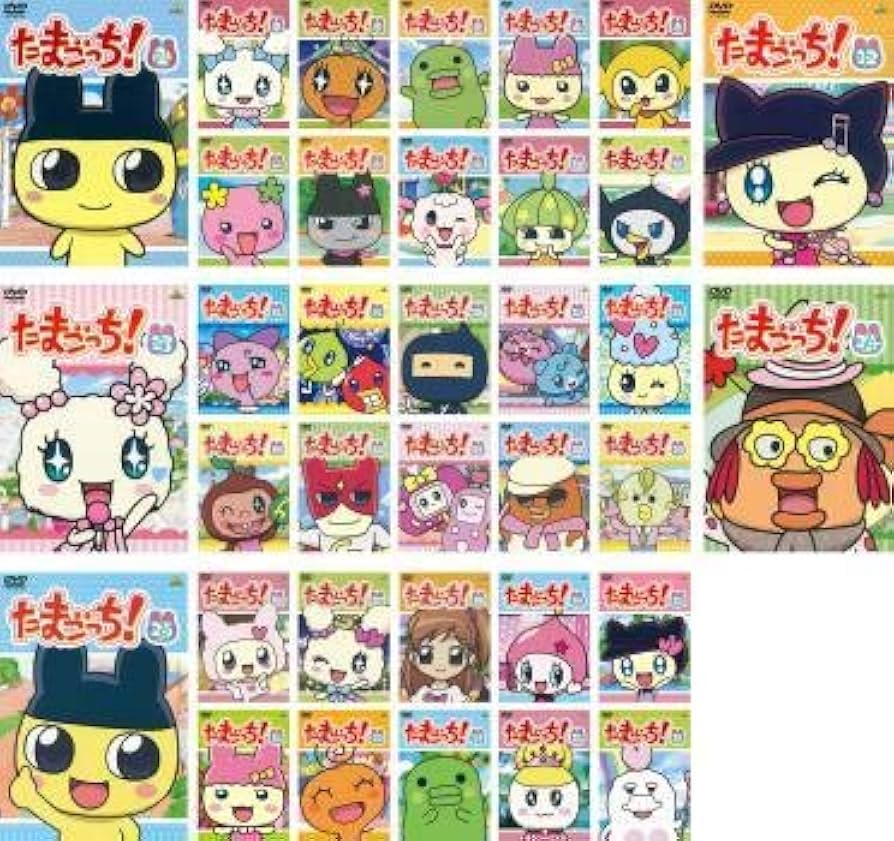 Amazon.co.jp: たまごっち 全35枚 レンタル落ち 全巻セット DVD