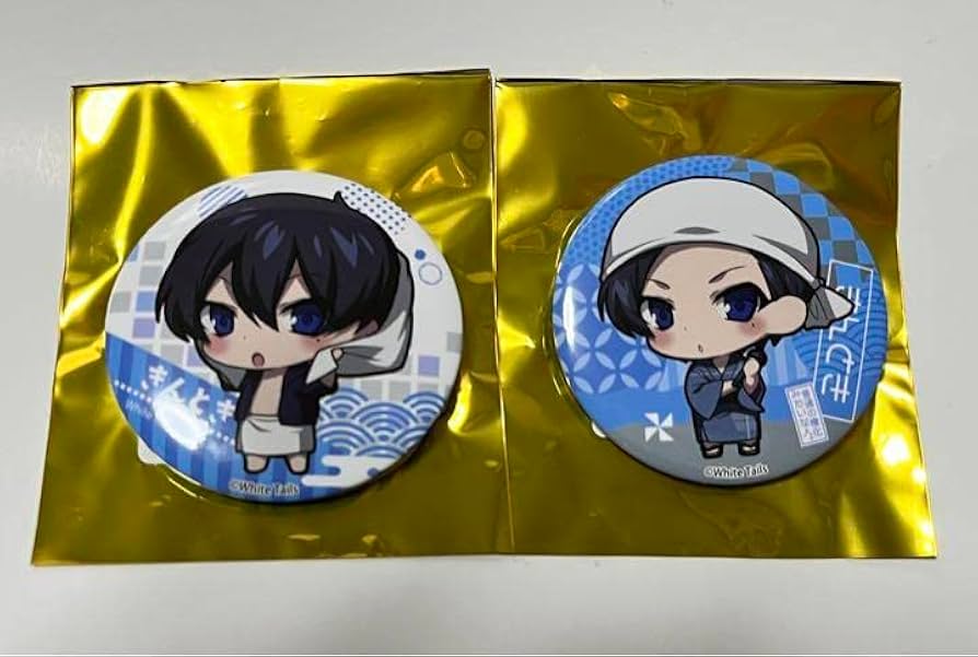 Amazon.co.jp: ワイテルズ 極楽湯 缶バッジ きんとき S : おもちゃ