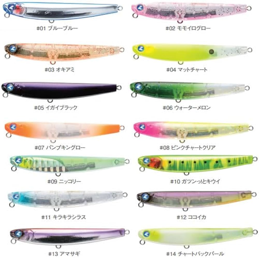 Amazon.co.jp: ブルーブルー シーバスルアー アービン60S #08 ピンク