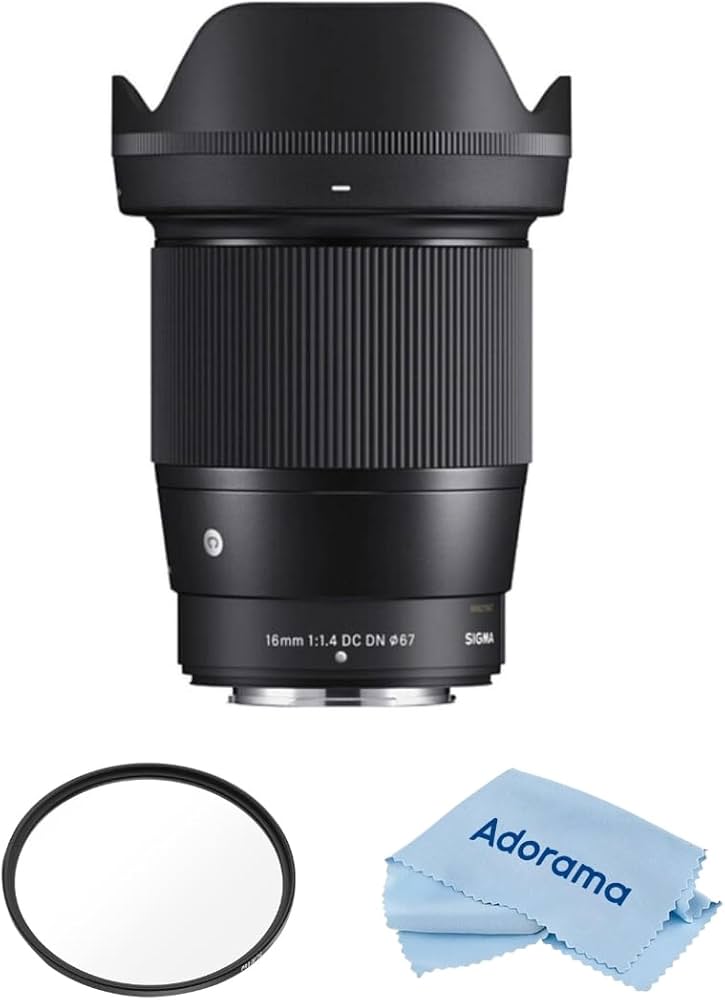 Amazon.com: Sigma 16mm f/1.4 DC DN Contemporary Lens for Nikon Z