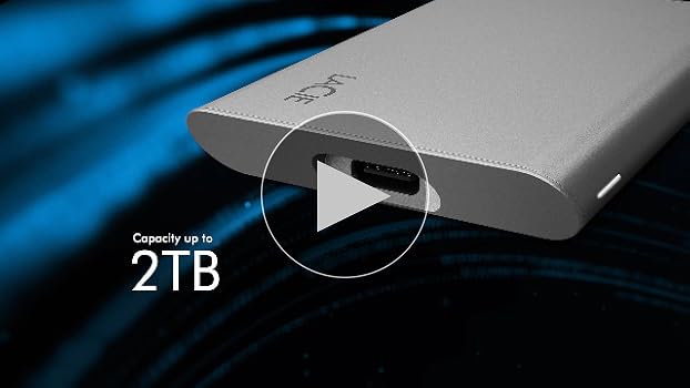 Amazon | LaCie ポータブルSSD Portable SSD 1TB USB-C Mac/iPad