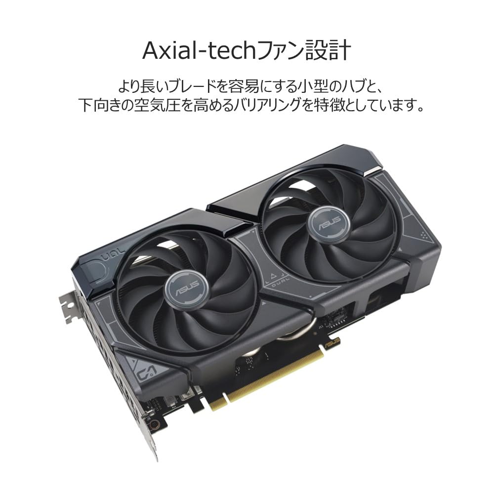 Amazon | ASUS DUAL GeForce RTX 4060 OC エディション 8GB GDDR6