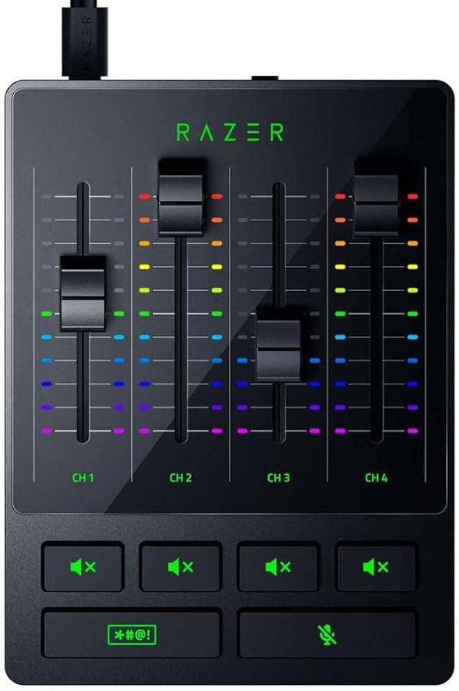 Amazon | Razer オーディオミキサー: オールインワンストリーミング