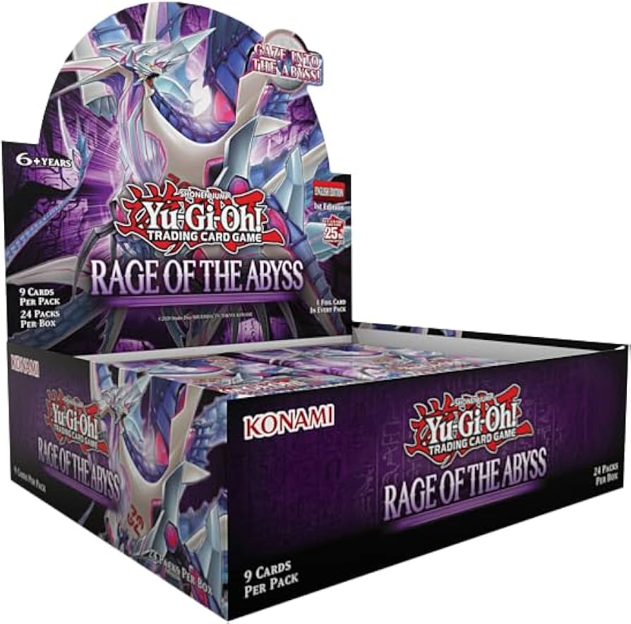 Amazon.com: YU-GI-OH! TCG - Rage of The Abyss (Box 24 Bags) - ENG