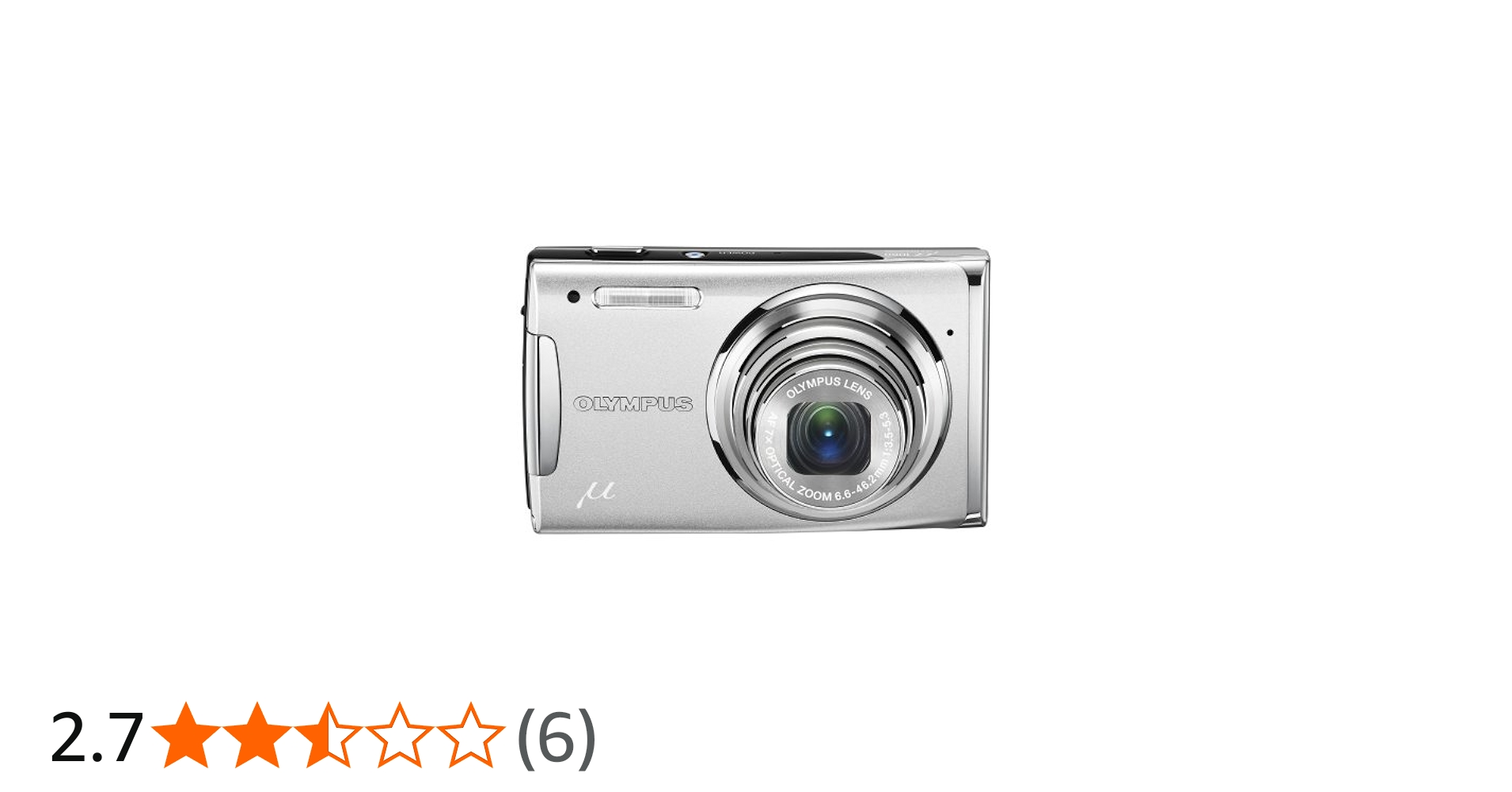 Amazon | OLYMPUS デジタルカメラ μ1060 (ミュー) シルバー μ1060 SLV