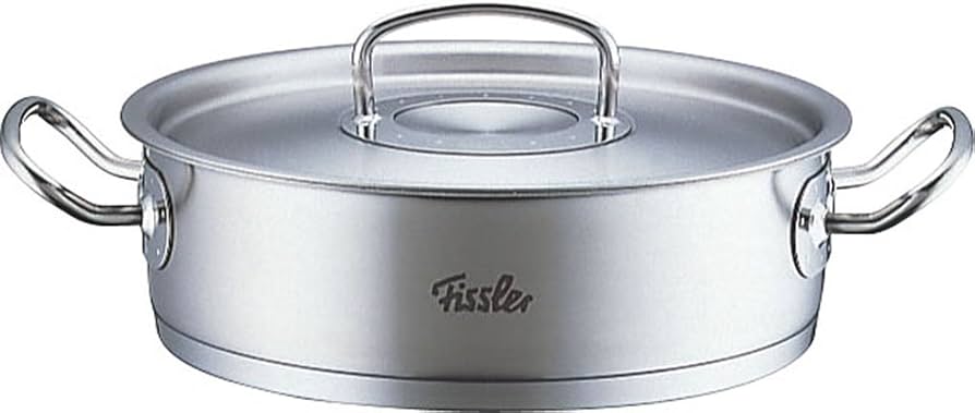 Amazon｜フィスラー 両手鍋 プロコレクション シャローパン 24cm IH