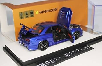 Amazon | One Model x PGM 1/43 日産 GTR R34 スカイライン GT-R