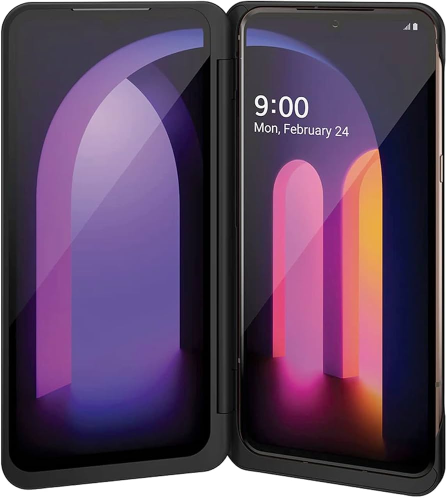 Amazon.co.jp: UrbanX デュアルスクリーンケース LG V60 ThinQ 5G用