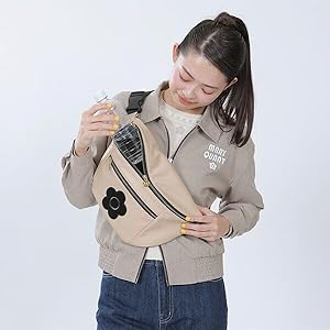 Amazon | [マリークヮント] フロントポケットデイジーパッチ ボディ