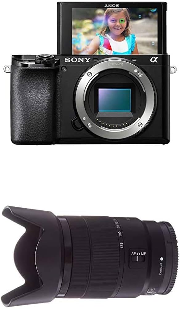 Amazon.com : Sony Alpha A6100 Mirrorless Camera + Sony 18-135mm F3