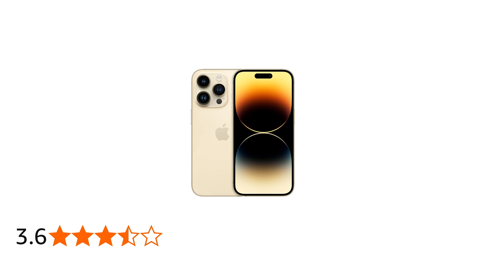 Apple iPhone 14 Pro, 256GB, Gold - Unlocked (Renewed) : Amazon.ca