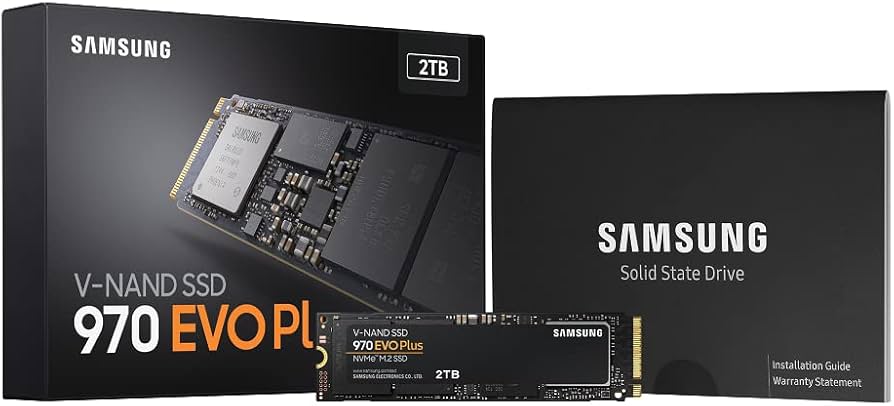 Amazon.com: SAMSUNG 970 EVO Plus SSD 2TB NVMe M.2 Internal Solid