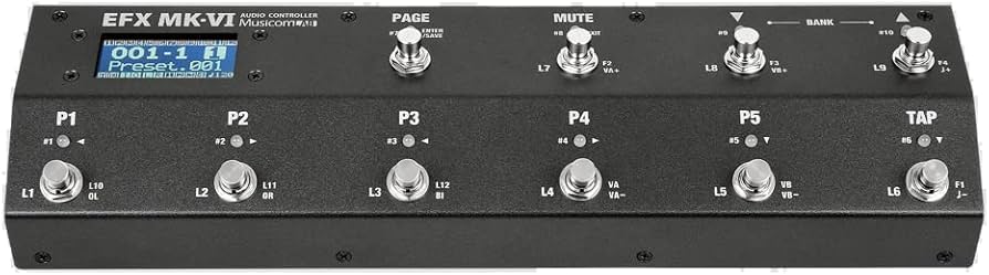 Amazon | Musicom.Lab/EFX MK-VI [ループ・スイッチャー MIDI