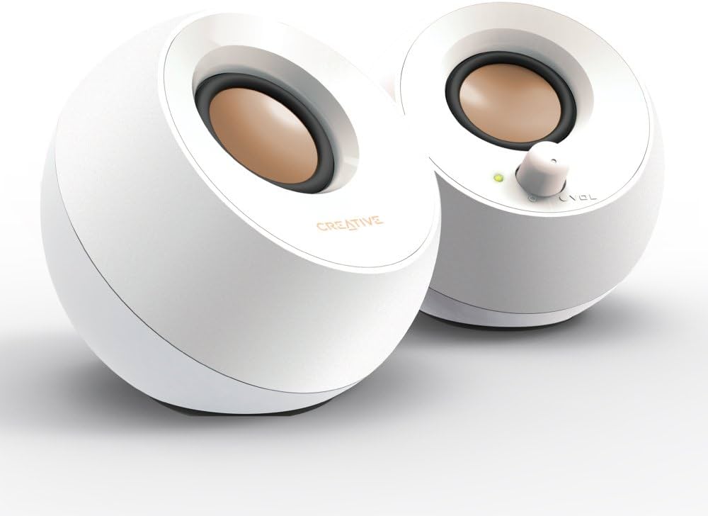 Amazon.co.jp: Creative Pebble ホワイト【価格.com プロダクト