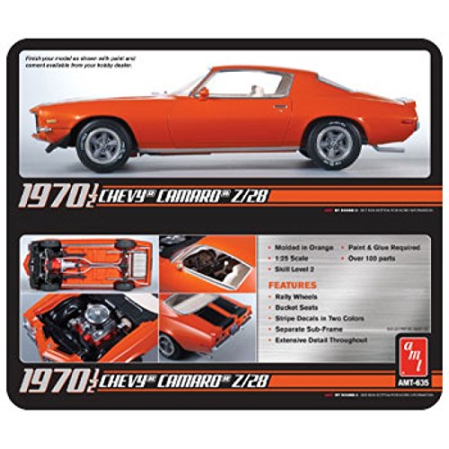 Amazon.com: AMT 1970.5 Camaro Z28 Model Kit : Arts, Crafts & Sewing