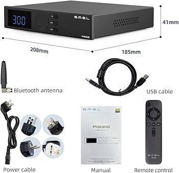 Amazon.com: SMSL a300 Digital Power Amplifier BTL Mode Hi-Res