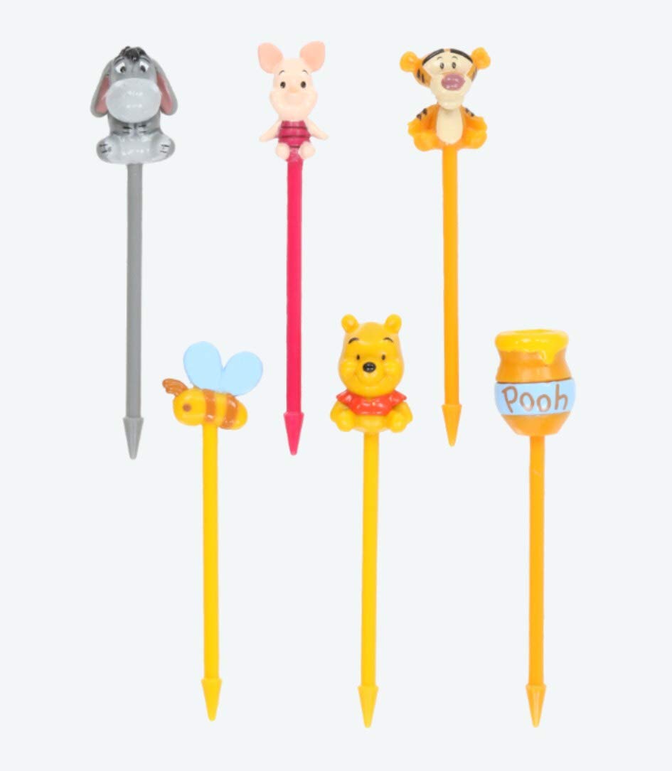 Amazon | ディズニー ランチピック くまのプーさん ピック6本セット お