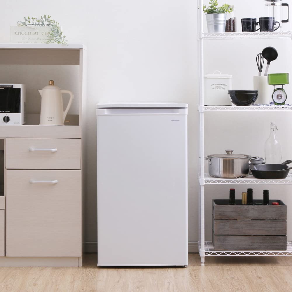 Amazon.co.jp: アイリスオーヤマ 冷凍庫60L KUSD-6A-W ホワイト