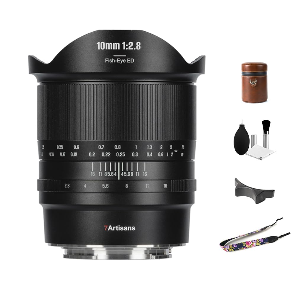 Amazon.com : 7artisans 10mm F2.8 II Fisheye Full Frame Lens for