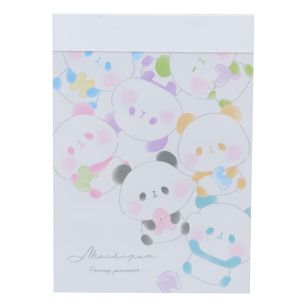 Amazon.co.jp: もちもちぱんだ[メモ帳]ミニミニメモ/カラフル カミオ