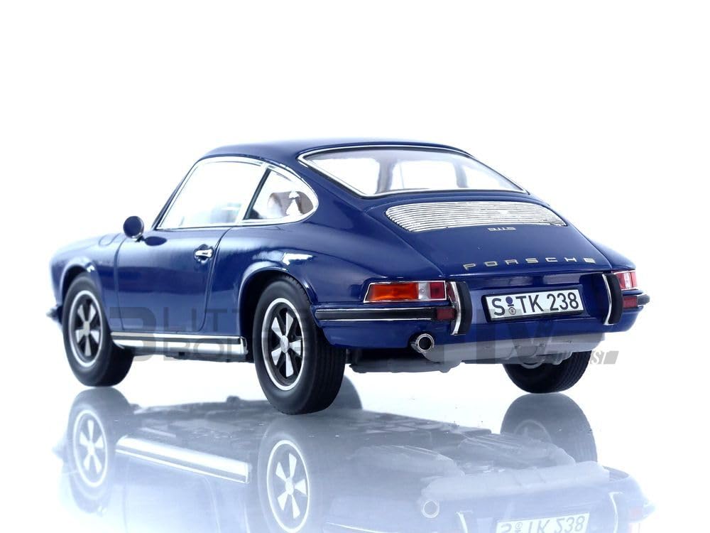 Amazon | NOREV ポルシェ 911 S 69 ブルー 1/18 187647 | ミニカー