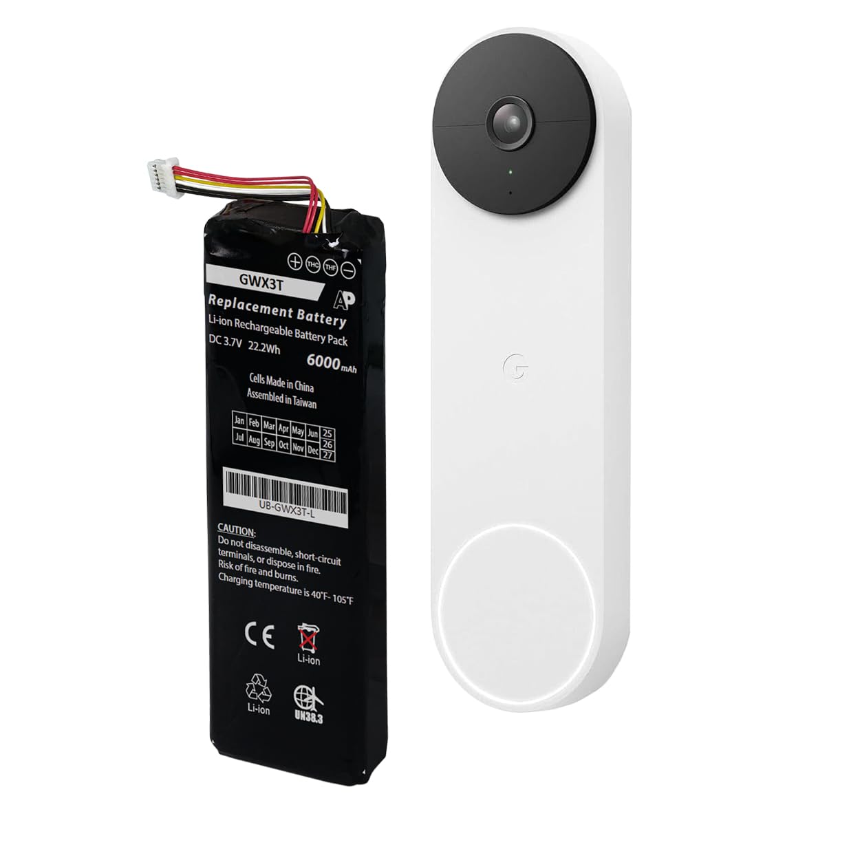 Amazon.com: Artisan Power Replacement Battery for The Google Nest