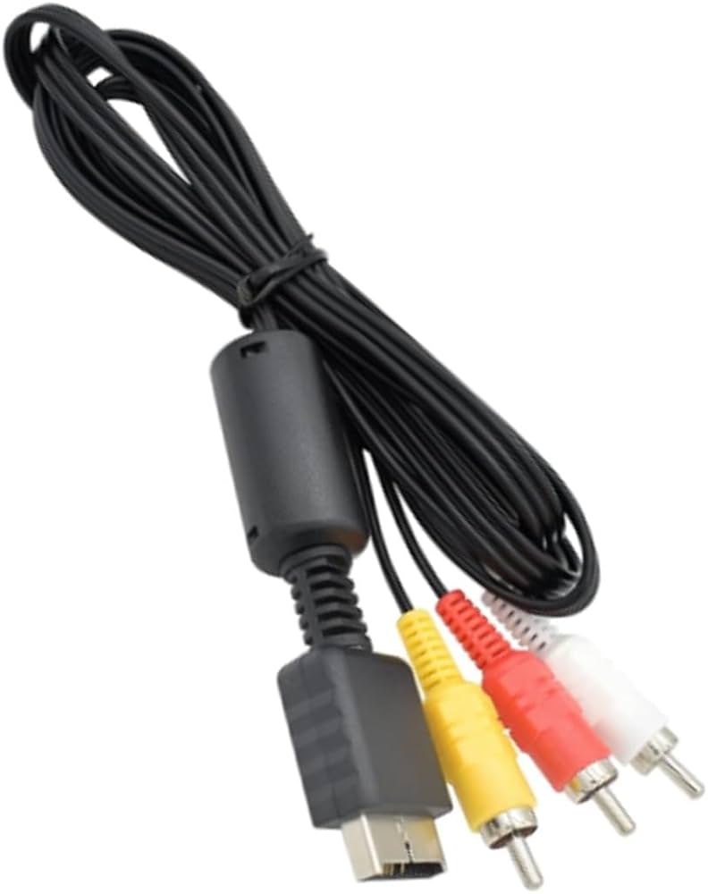 Amazon.co.jp: [wumio] プレイステーション AVケーブル 1.8m 互換 PS1