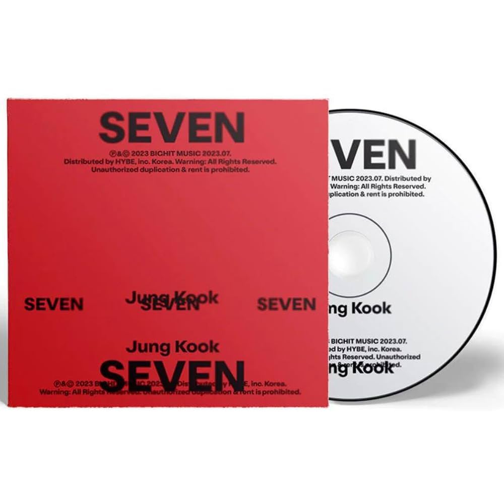 Jung Cook - Seven - Jung Kook ft Latto CD Single - Amazon.com Music