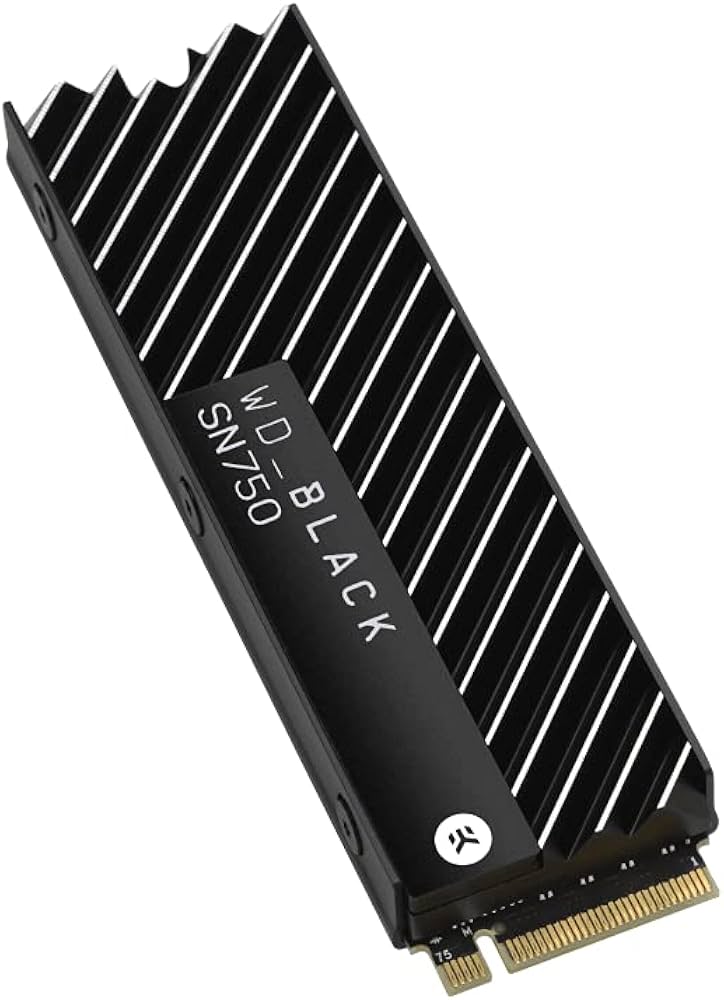 Amazon | WESTERN DIGITAL WD Black SN750 SSD M.2 PCIe Gen 3x4 with